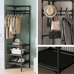 CORNER COAT RACK 