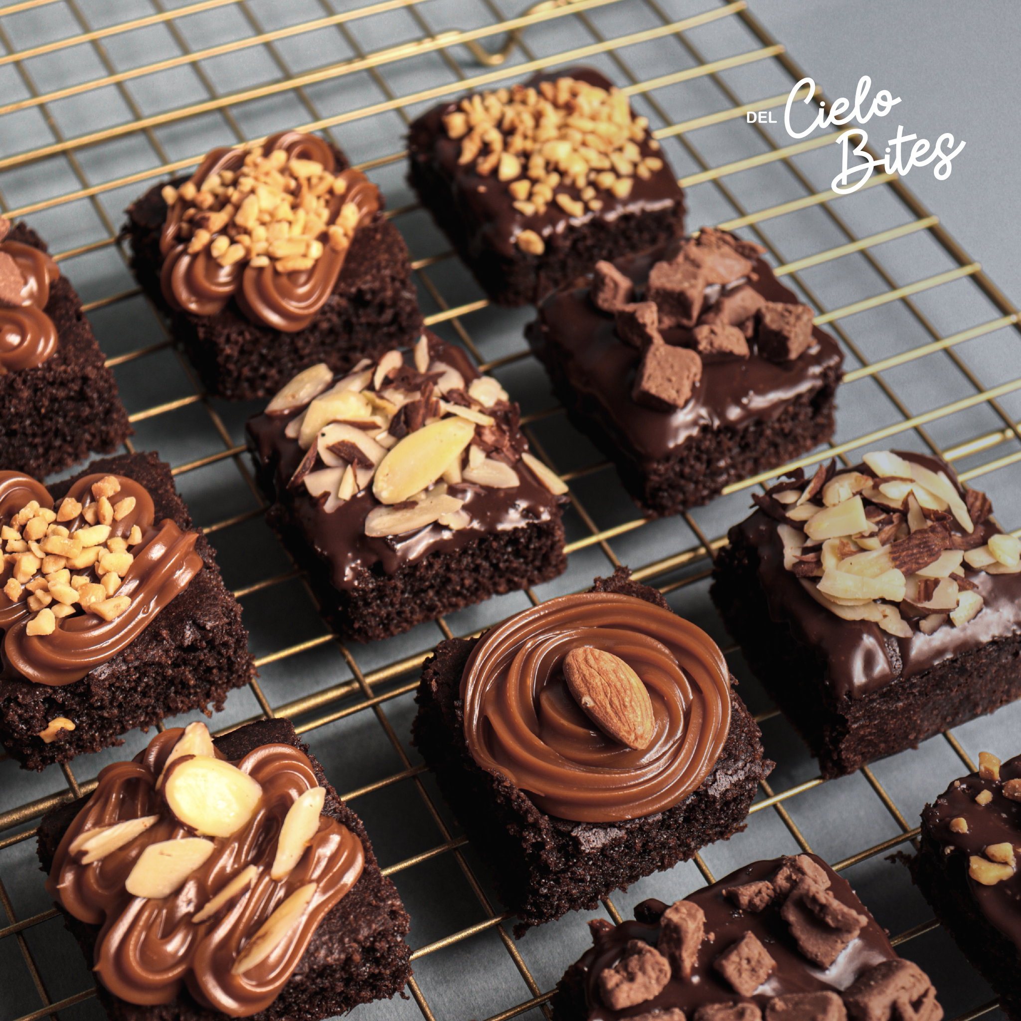 Keto Mini Brownie Topping Variado_0