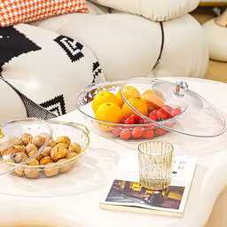 PET FOOD BUFFET SERVING TRAY BOWL