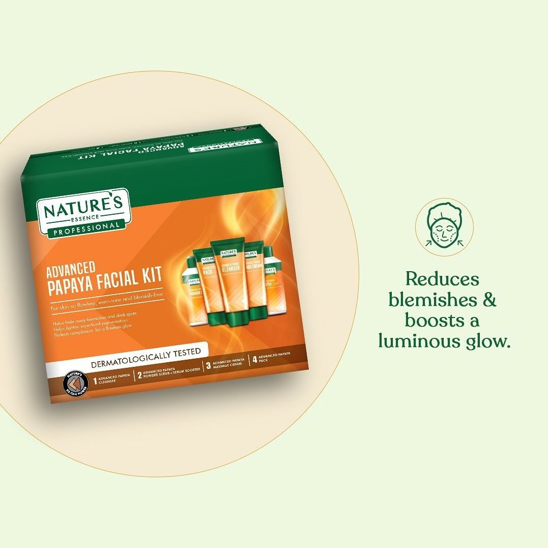 Papaya Facial kit 450gm - Natures Essence