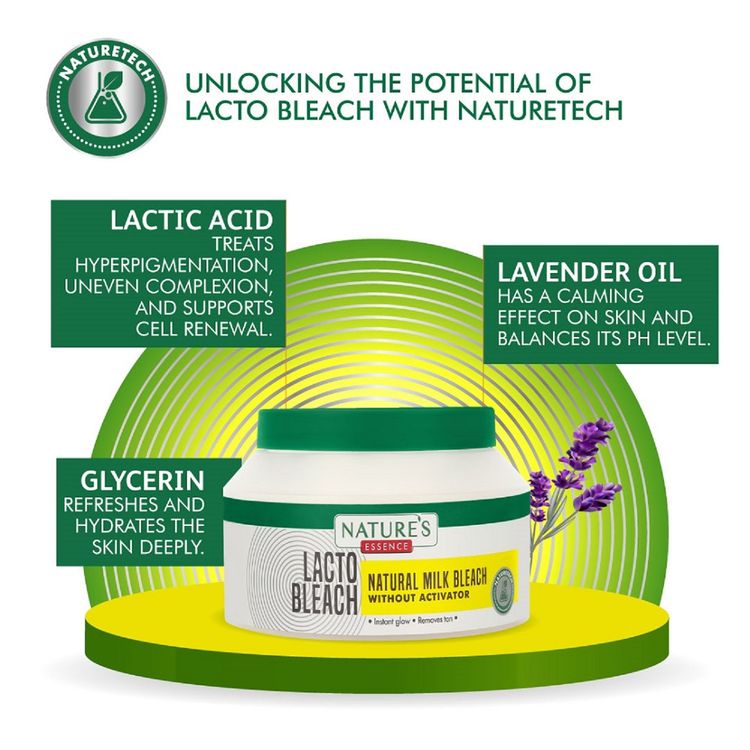 Lacto Bleach 100gm - Natures Essence_1