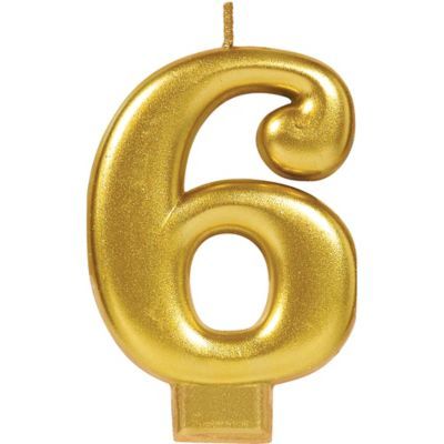 Velas Numericas Happy Birthday Douradas_9