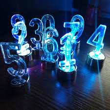 Velas De Aniversario Com Luzes LED 0-9