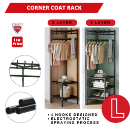 CORNER COAT RACK 
