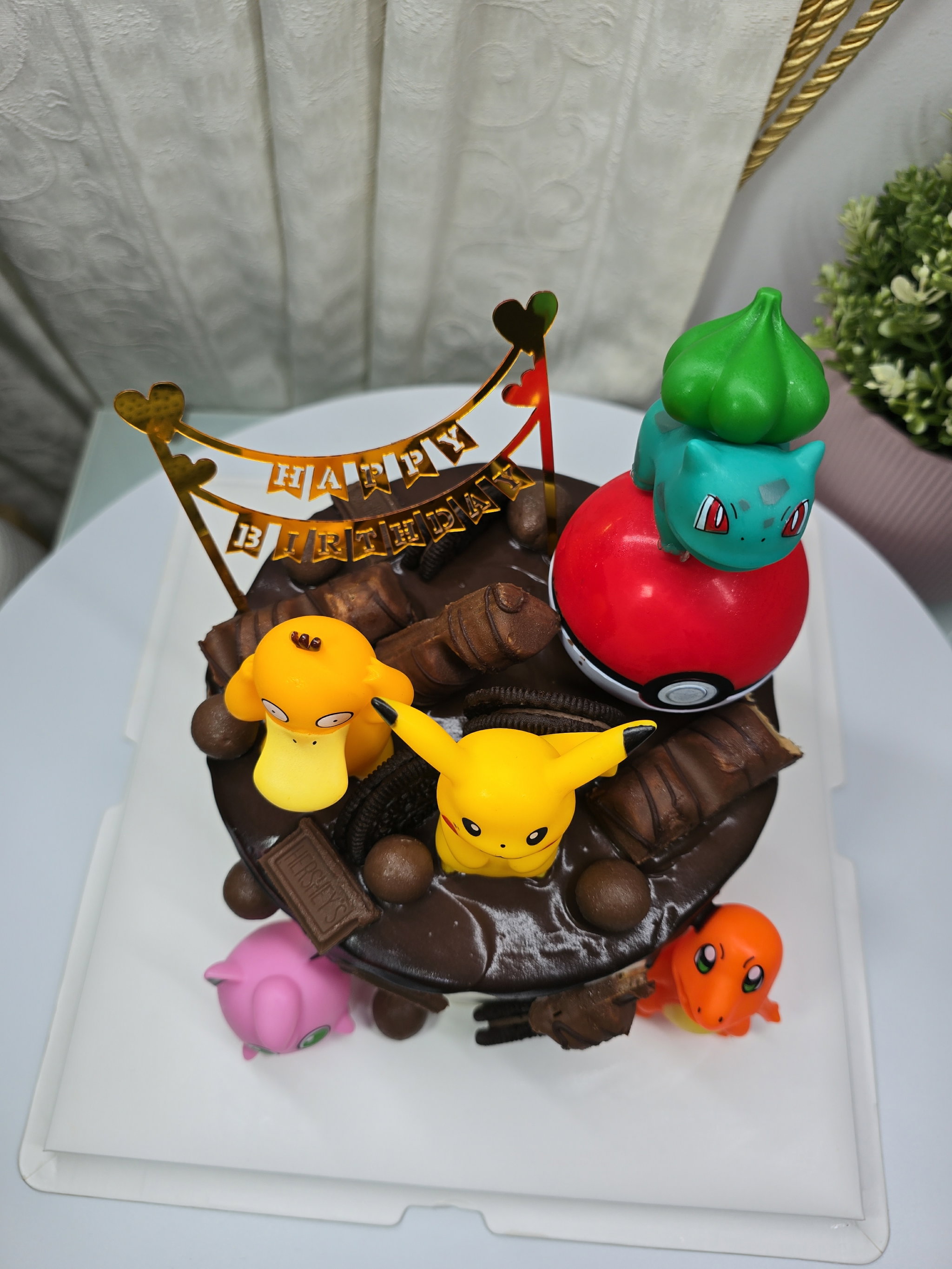 Pokemon chocolate Cake _2