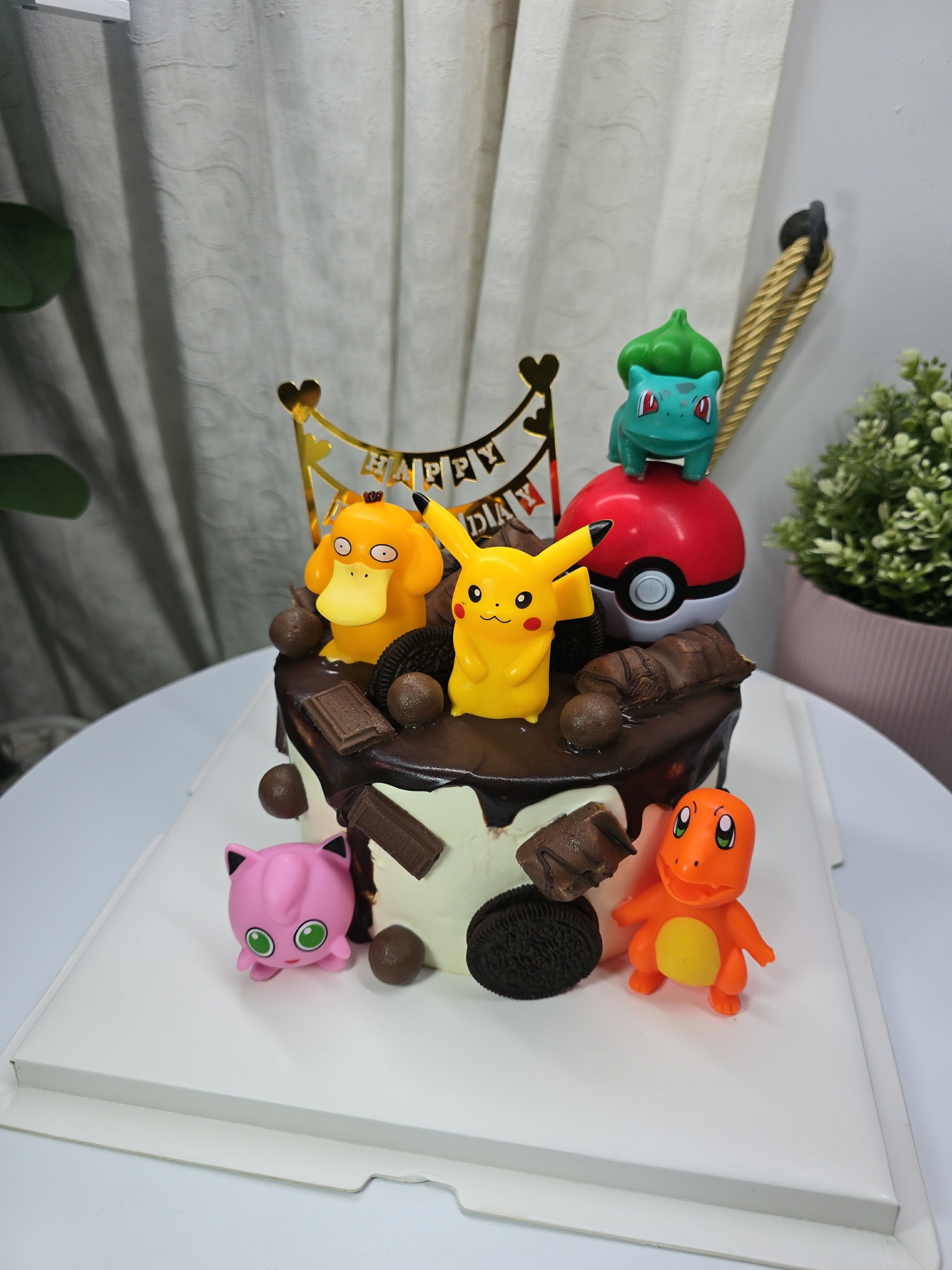Pokemon chocolate Cake _3