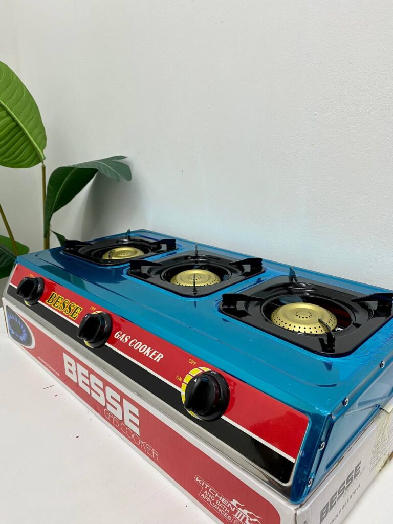 GAS STOVE - 3 BURNER RED_4