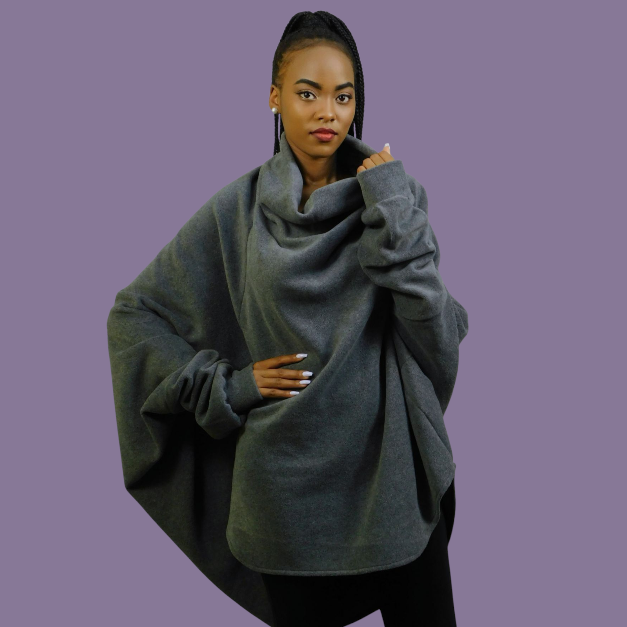 Ascili Snuggy Cardigan - Grey _0