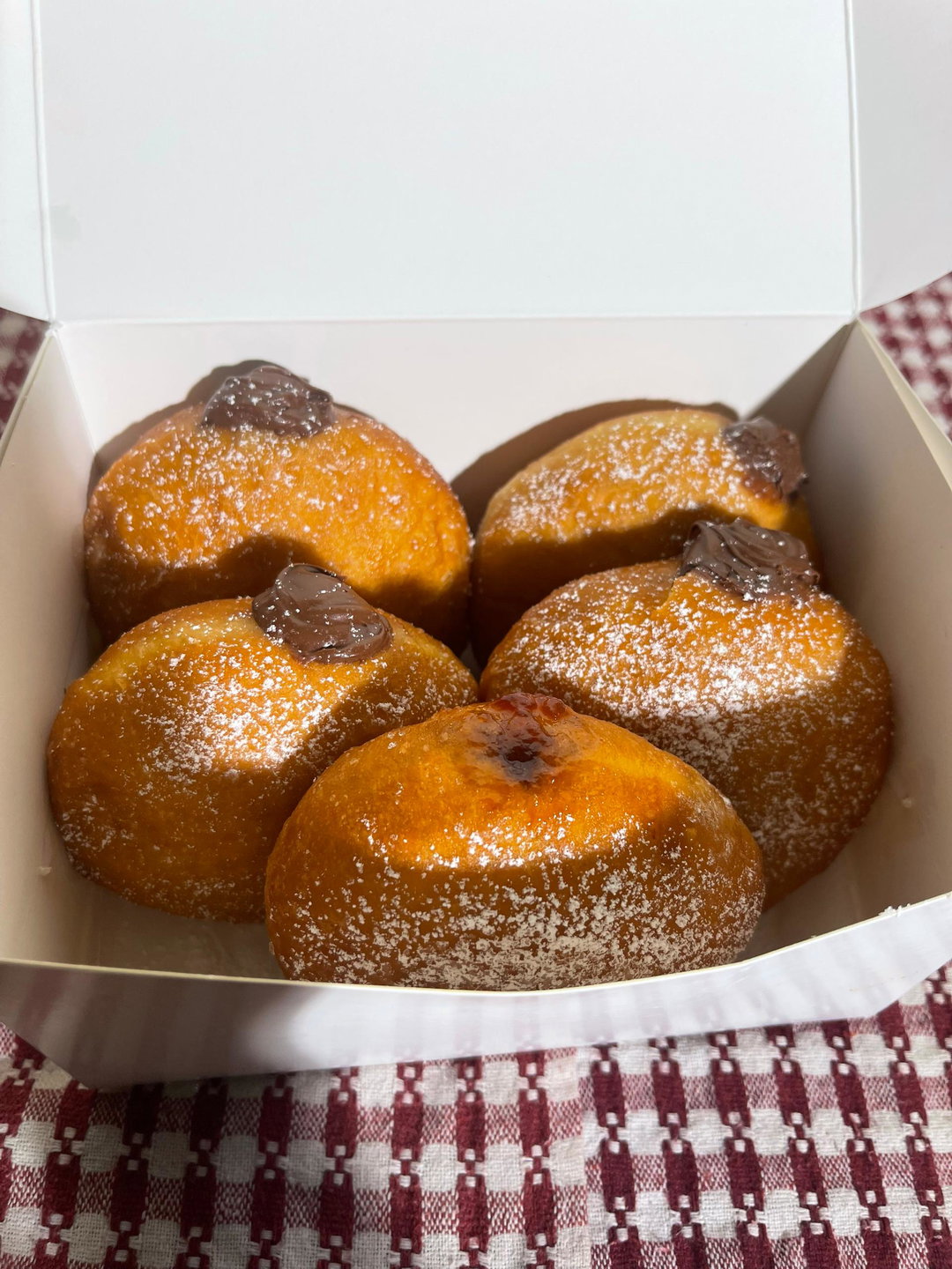 Filled Nutella • Raspberry • Cream (Mini box)