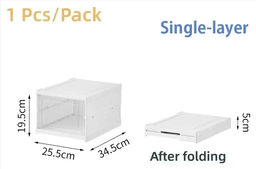 PP Stackable Shoe Rack