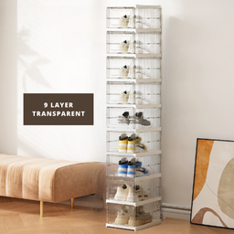 PP Stackable Shoe Rack