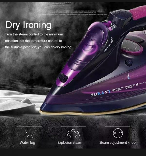 Sokany Wireless Iron Steamer HJ 2085_1