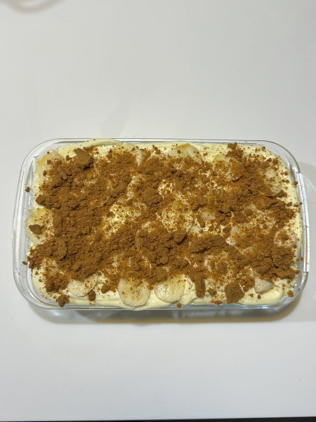 Banana Biscoff Pudding