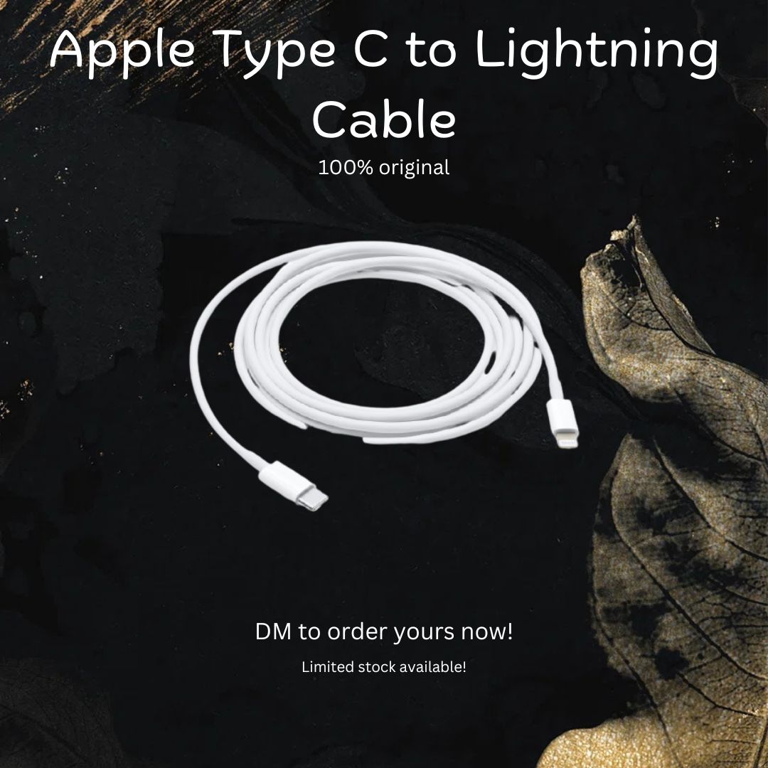 Apple Type C to Lightning Cable