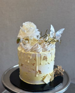 6 inches 2 layer Decadent Whipped cream Cake 