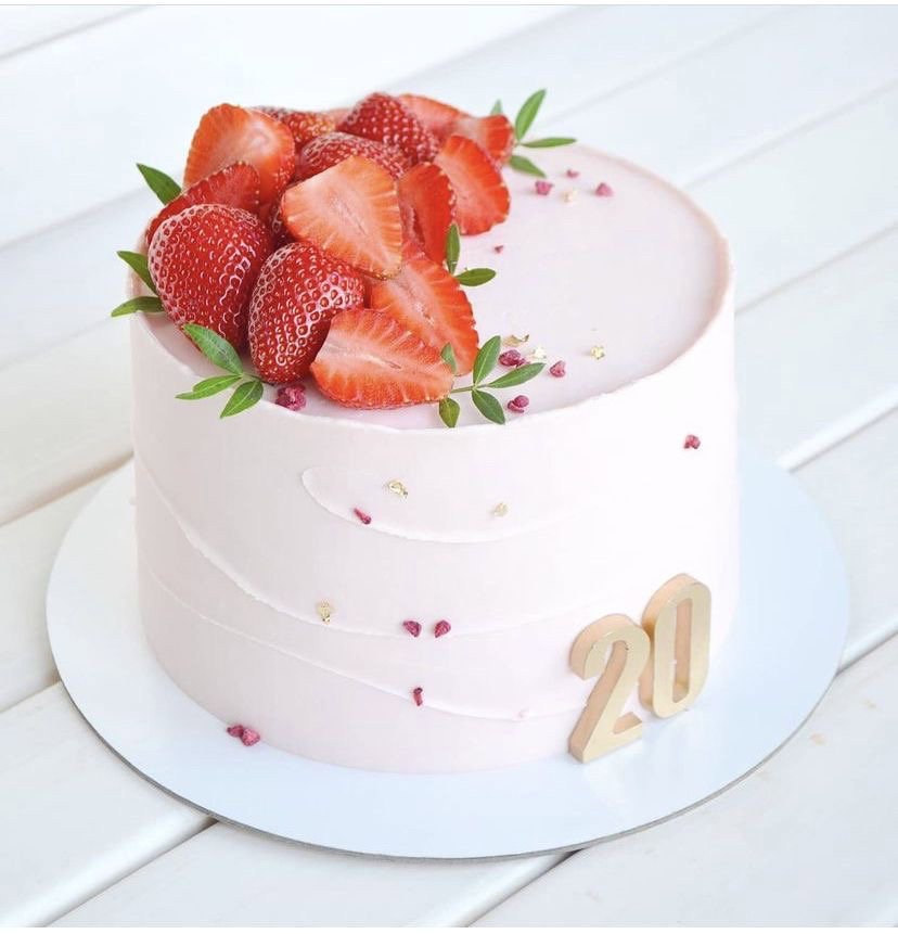 8 inches 2 layer Decadent Whipped cream Cake _0
