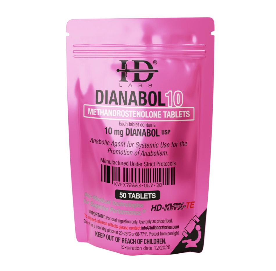 HD LABS Dianabol 10mg 50 Tablets 