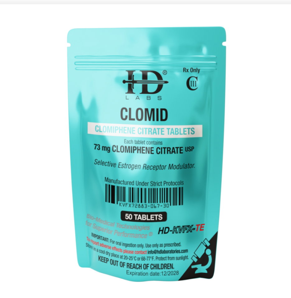 HD LABS Clomid 73mg 50 Tablets 