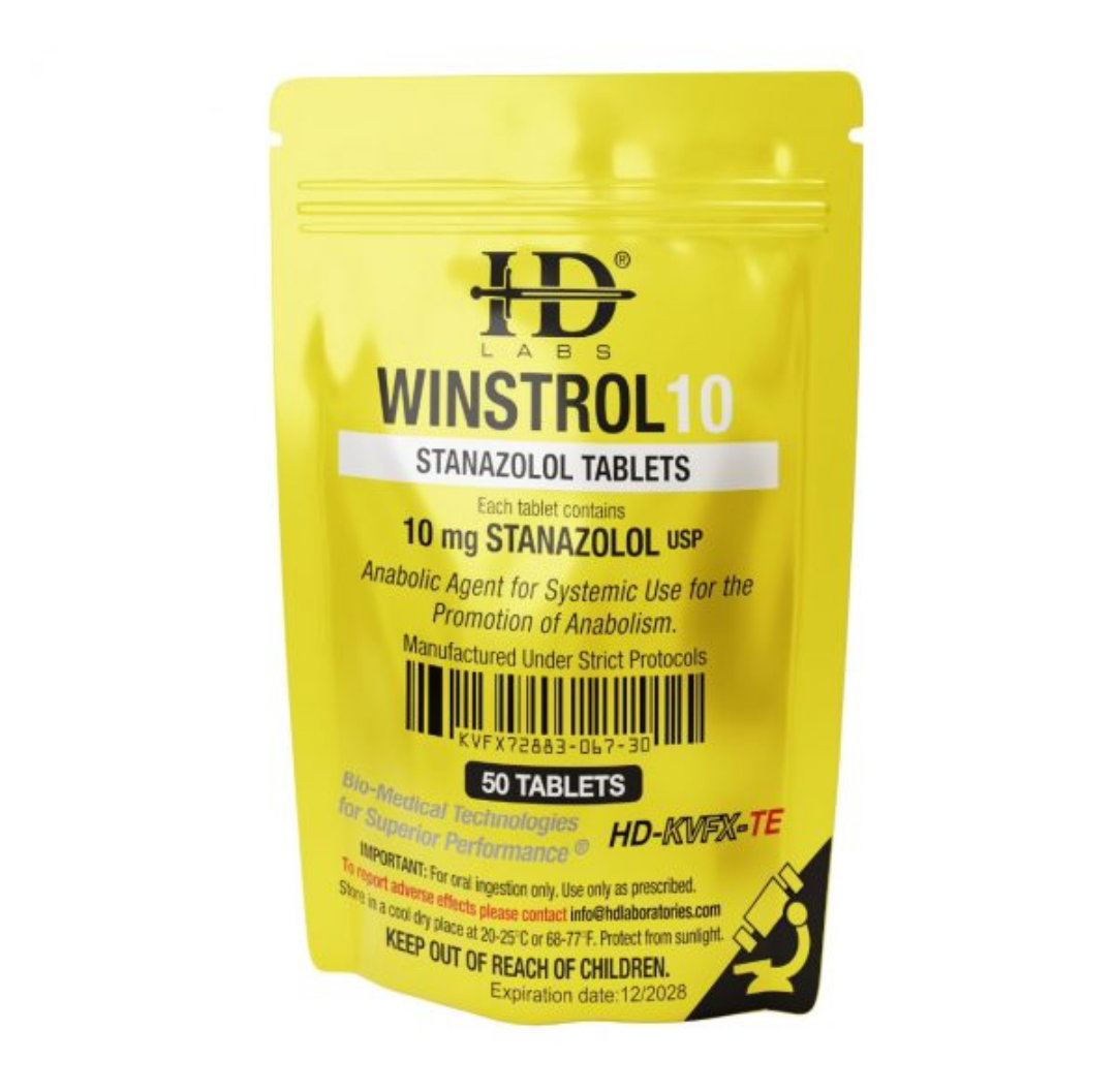 HD LABS Winstrol 10mg 50 Tablets 