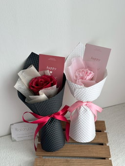 1 Stalk Soap Flower Bouquet 