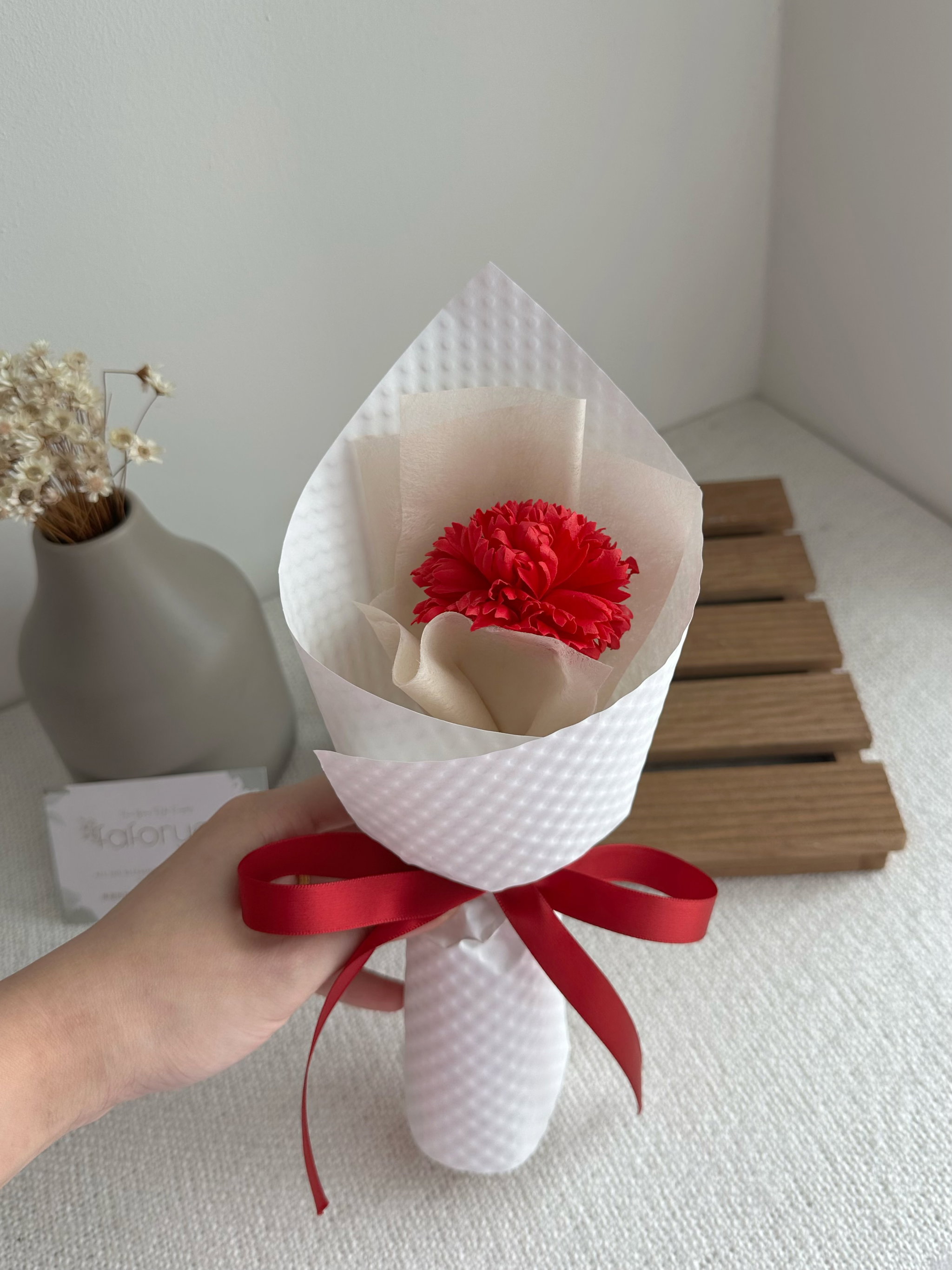 1 Stalk Soap Flower Bouquet _7