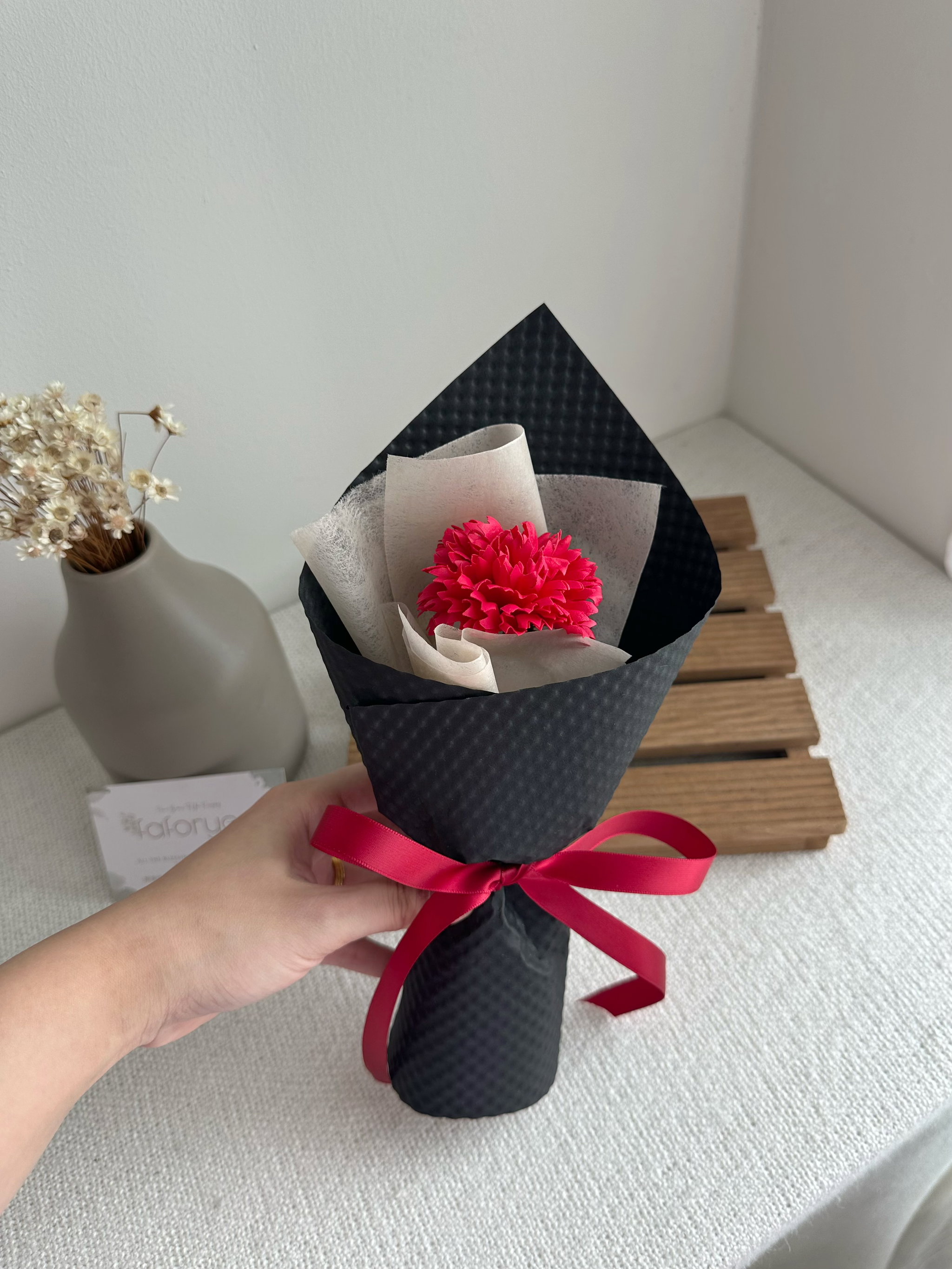 1 Stalk Soap Flower Bouquet _6