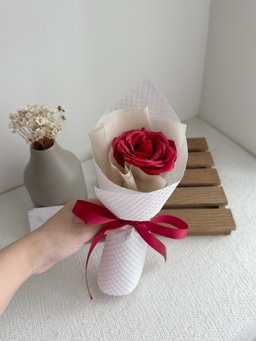1 Stalk Soap Flower Bouquet 