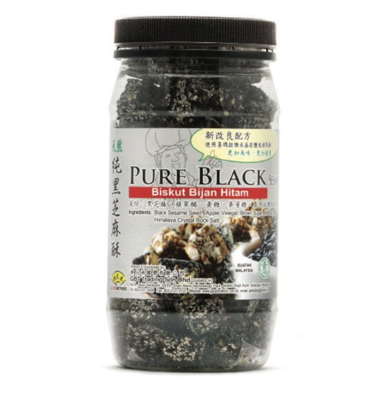 DF GBT Pure Black Sesame Biscuit 纯黑芝蔴酥 200 g