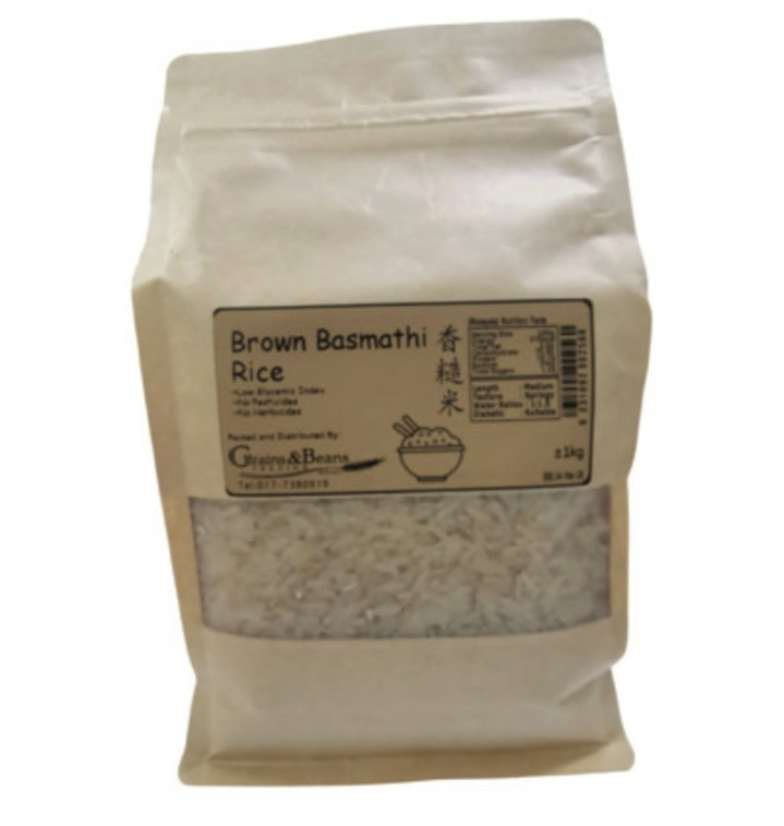 DF G & B Brown Basmathi Rice 印度香糙米 1 kg