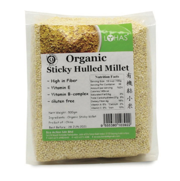 DF Lohas Org Sticky Millet 有机粘小米 500 g