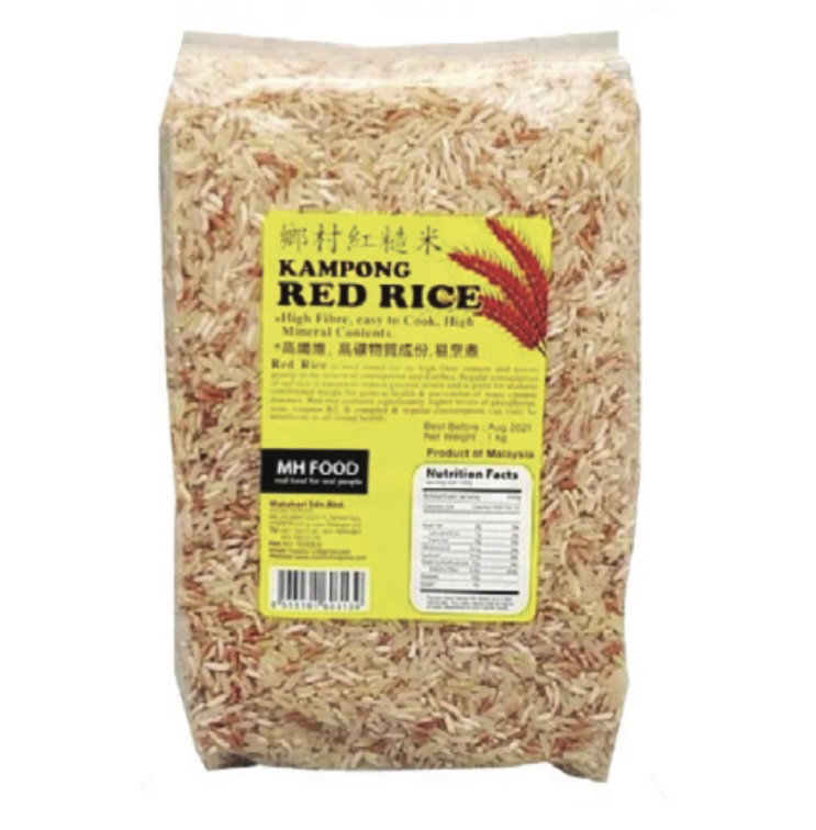 DF MT Kampong Red Rice 乡村红糙米 1 Kg