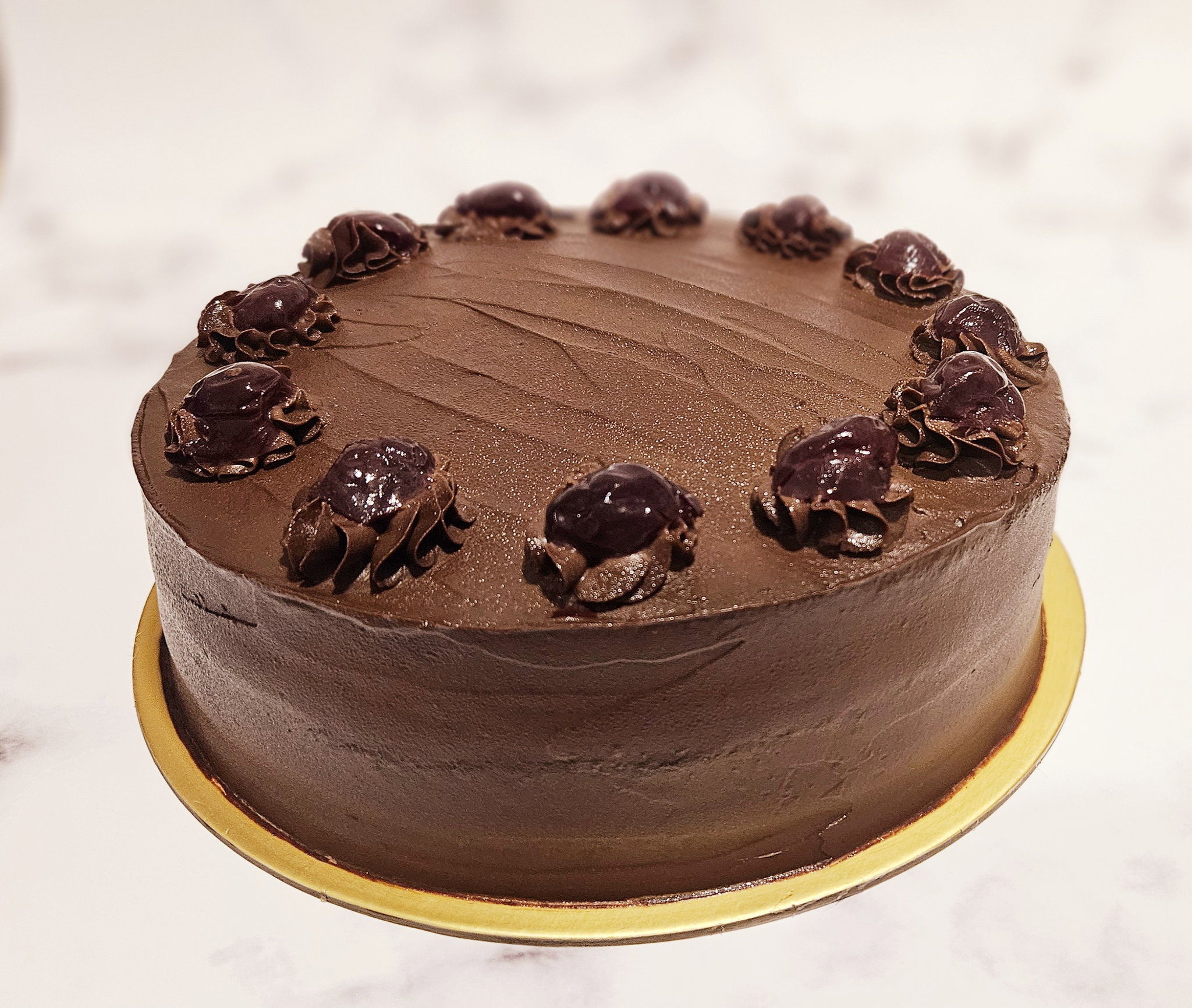 Chocolate Rum Cherry Cake_0