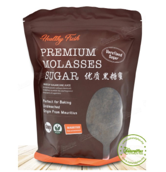 DF Premium Molasses Sugar 优级黑糖密 500 gm_0