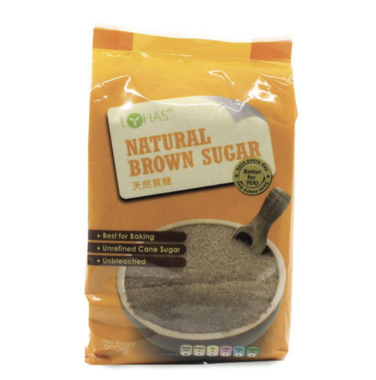 DFLohan Natural Brown Sugar 天然黄蜜 900 g