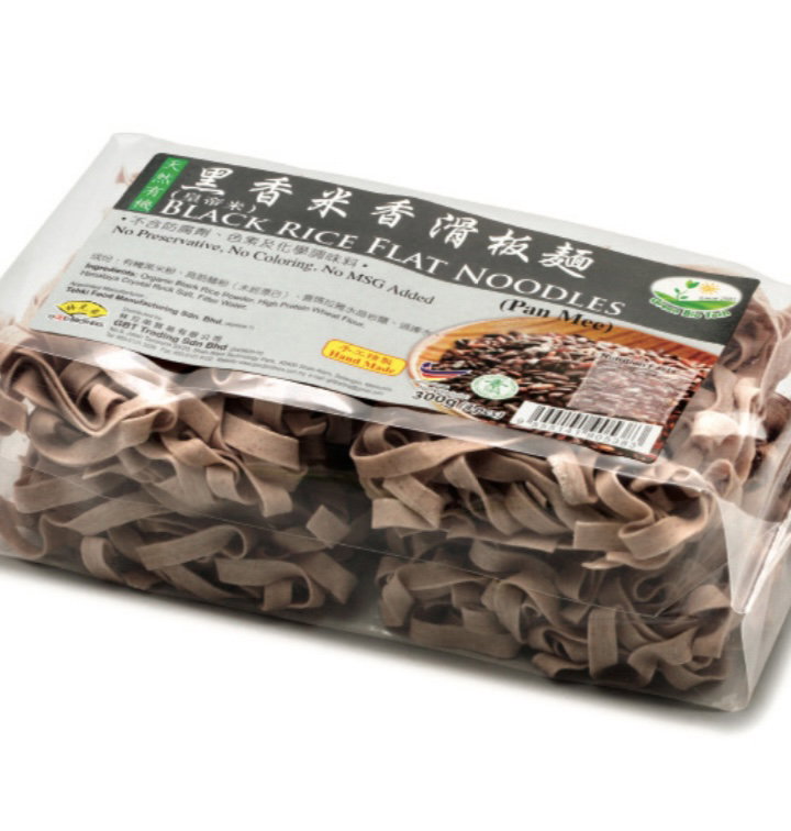 DF GBT Black Rice Flat Noodle 黑香米香滑板面 300gm