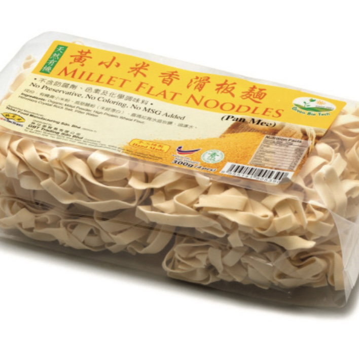 DF GBT Millet Flat Noodle 黄小米香滑板面 300g_0