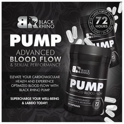 Black Rhino Pump 30 Tablets 