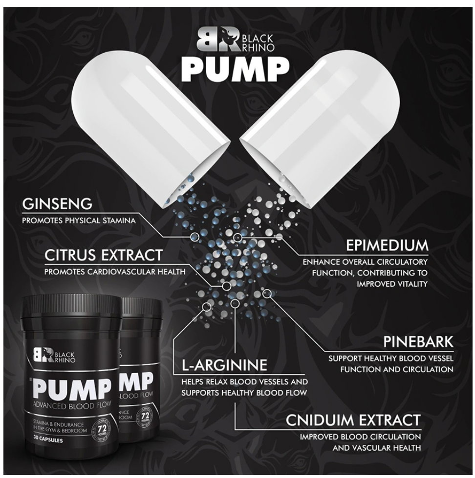 Black Rhino Pump 30 Tablets _1