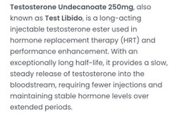 UPA Libidotest 250mg 10ml 
