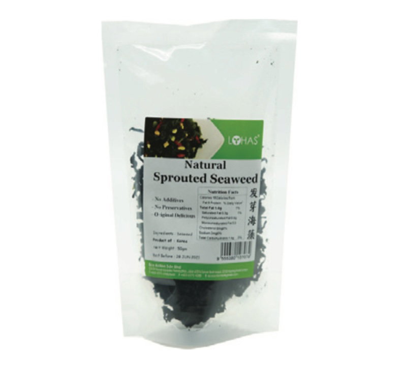DF Lohas Natural Sprouted Seaweed 发芽海藻 50 gm_0