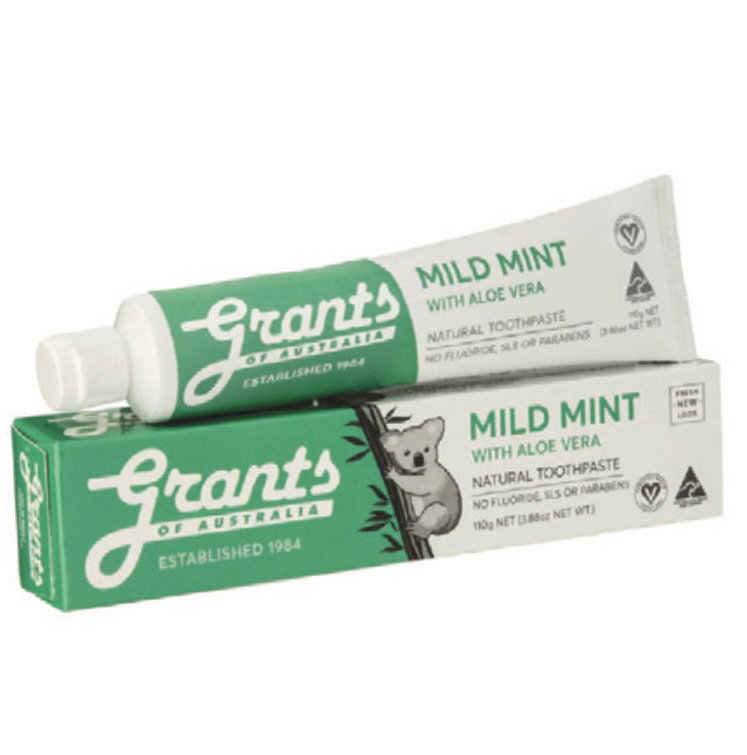 DF Grants Toothpaste - Aloe Vera 牙膏 - 芦荟 110 gm