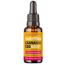 CannaMax Gold CBD Oil For Dogs and Cats 600mg 30ml