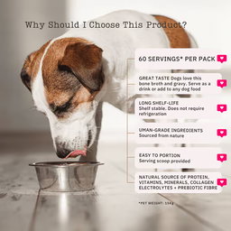 Instant Bone Broth For Dogs & cats 180g