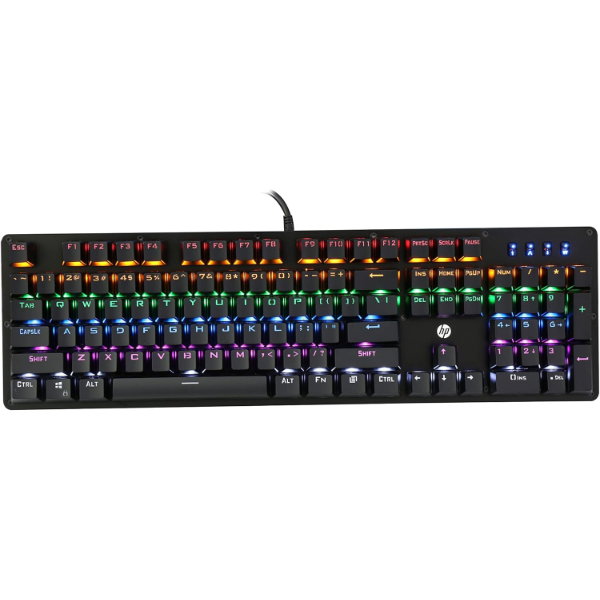 HP CLAVIER ORDINATEUR AVEC FIL HP GK100F ORIGINAL