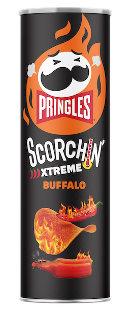 PRINGLES (GRANDE) SCORCHIN  BUFFALO 158GRS*14UNDS _0