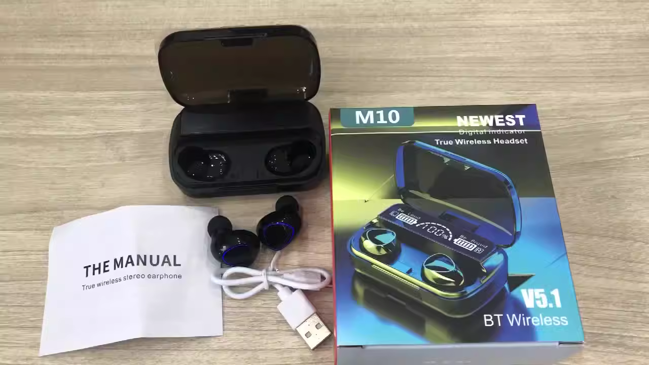 M10 Wireless Earbuds Bluetooth_2