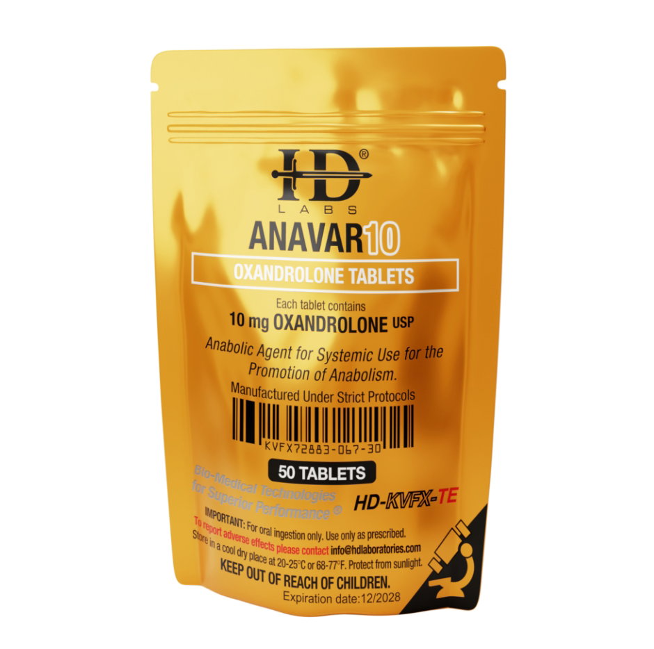 HD LABS Anavar 10mg 50 Tablets 
