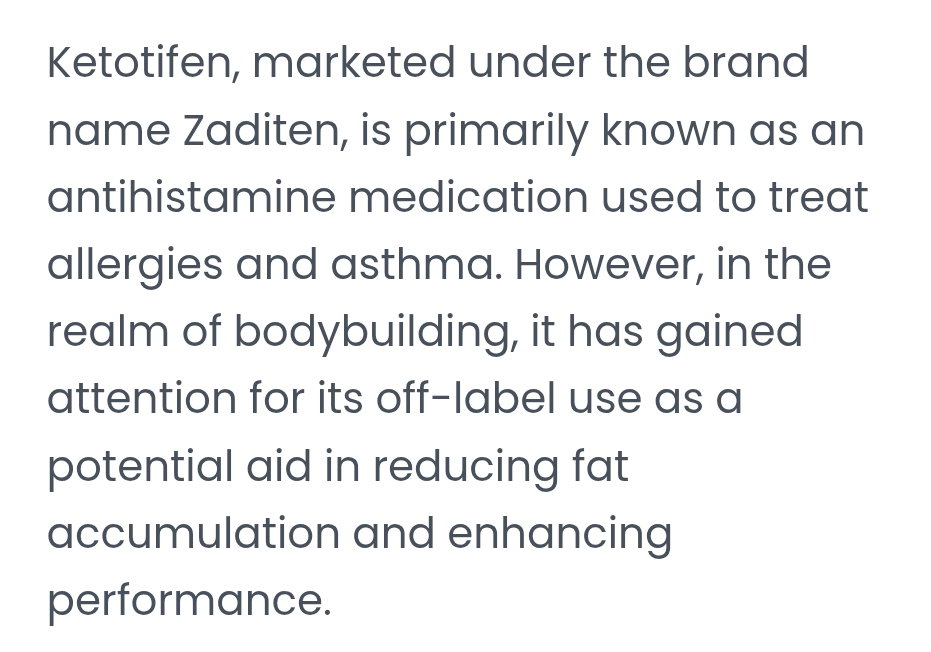 HD LABS Ketotifen 1mg 50 Tablets _1