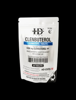 HD LABS Clenbuterol 40mcg 50 Tablets 