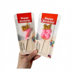 Velas Douradas para Aniversário Nª1